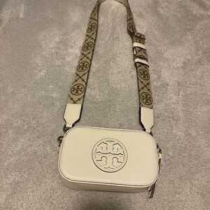 Tory Burch Mini Miller Leather Crossbody